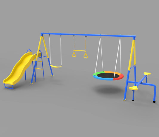 5-in-1 Kids Outdoor Playset